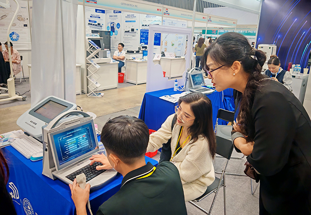 品源醫療攜便攜式超聲骨密度儀等產品亮相越南醫展,助力中越健康產業深化合作